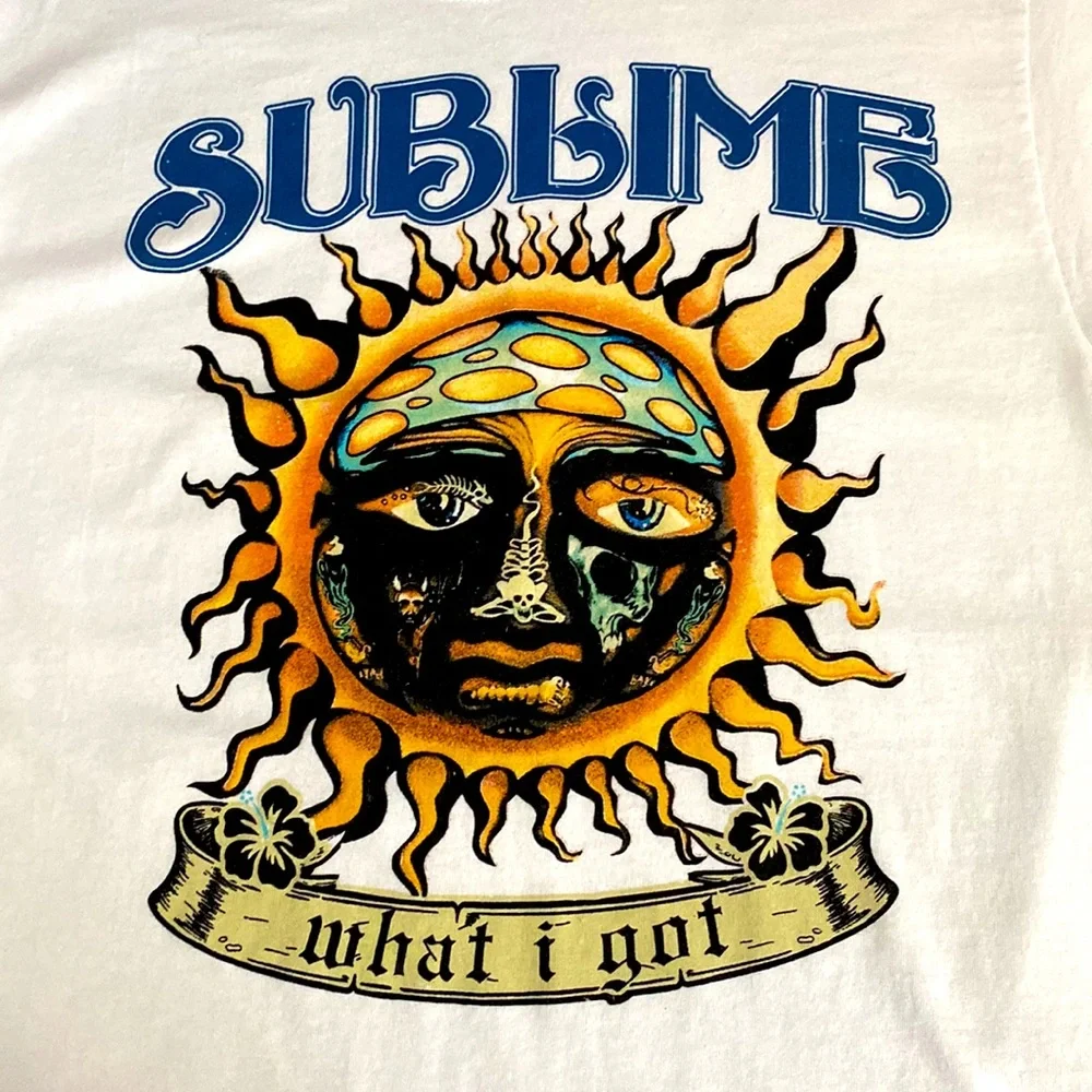 Sublime rock band What I Got White T Shirt Size M - Picture 4 of 8
